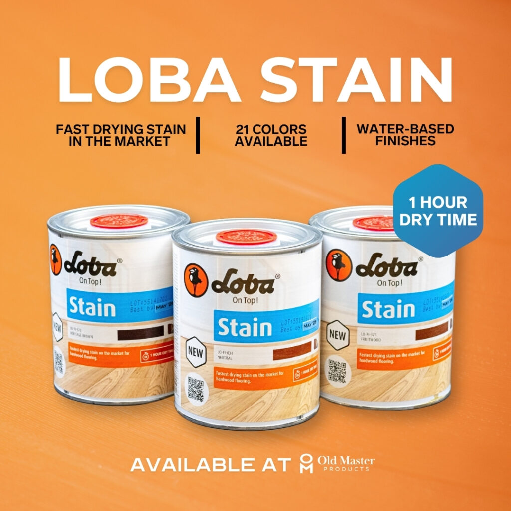 Loba Stain Water based finish at Old Master Products