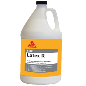 SikaLatex R Acrylic latex bonding agent/admixture for portland-cement mortar/concrete