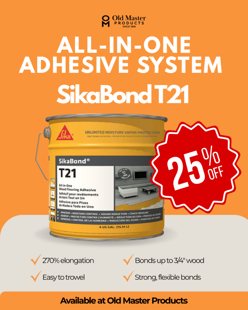SikaBond T21 on sale now at Old Master Products